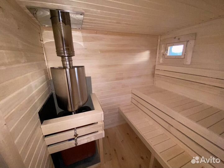 Модульная баня Сканди по каркасной технологии