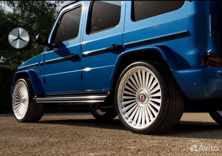 Кованые диски R24 на Mercedes-Benz AMG G63