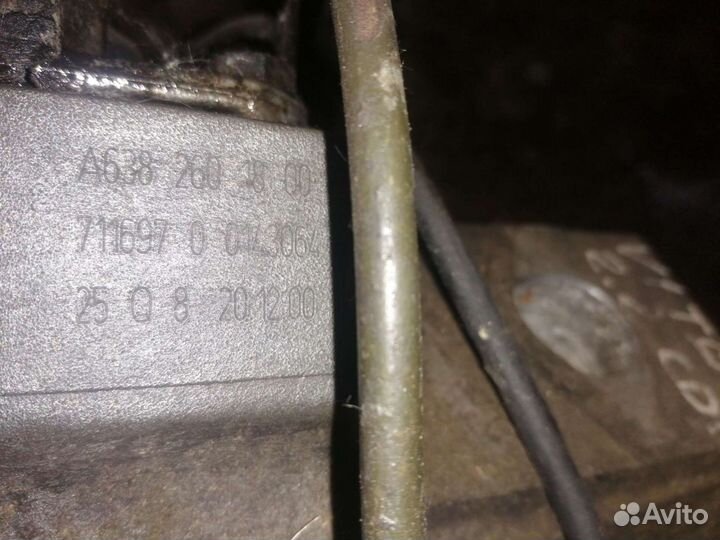 Механическая коробка передач мерседес вито 638 2.2