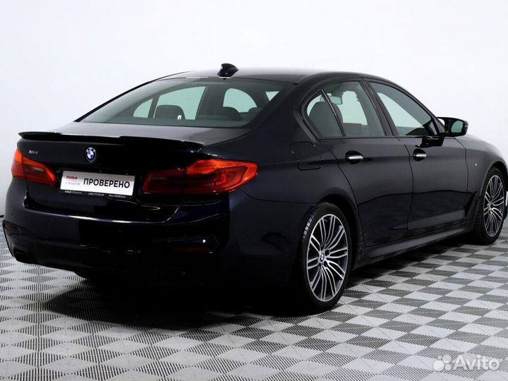 BMW 5 серия 2.0 AT, 2018, 130 000 км