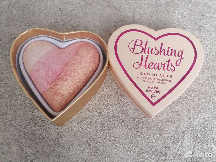 Румяна для лица, бронзатор, хайлайтер