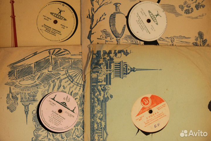 Грампластинки 78 об СССР 50-е года