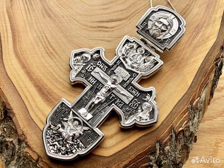 Серебряный крест большой 119 грамм