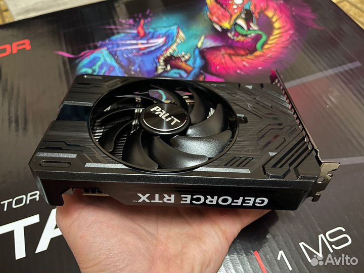 Видеокарта Palit nvidia RTX 4060ti 8гб StormX