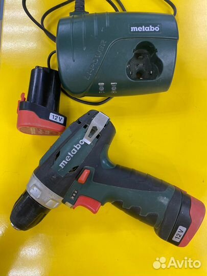 Шуруповерт metabo powermaxx bs 10.8 (ст20)