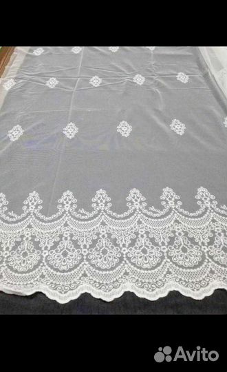 Ткань в рулоне 9 м тюль