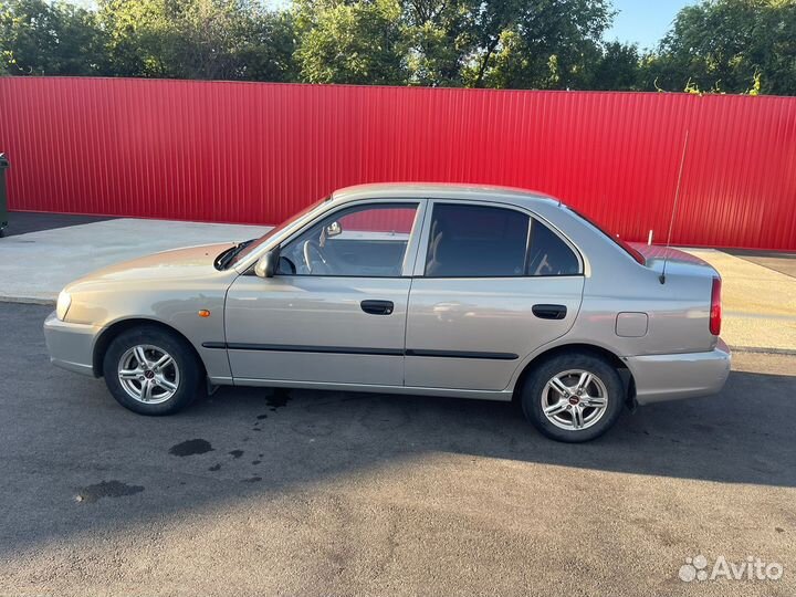 Hyundai Accent 1.5 МТ, 2008, 204 000 км