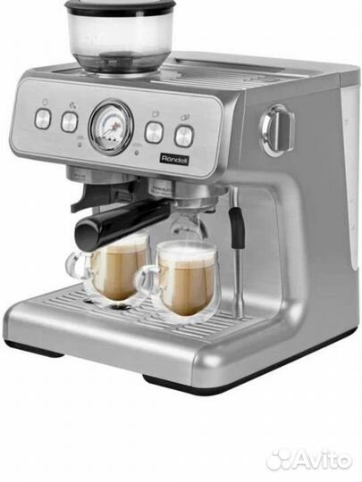 Кофемашина рожкового типа Rondell RDE-1105