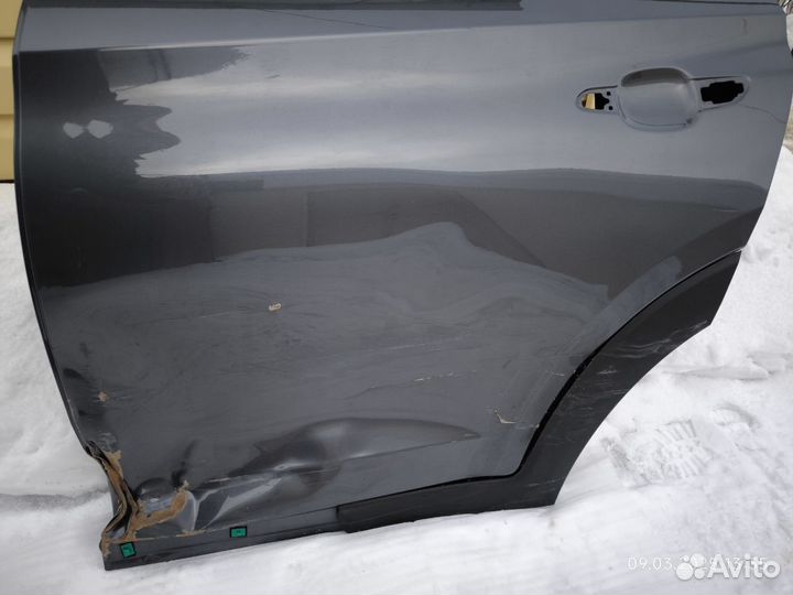 Дверь задняя левая hyundai tucson 3