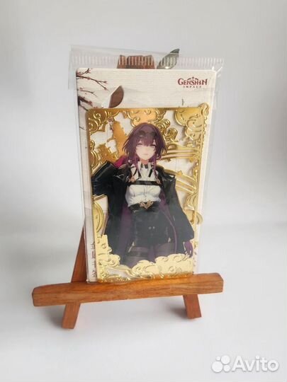 Металическая закладка для книг. Star Rail. Кафка