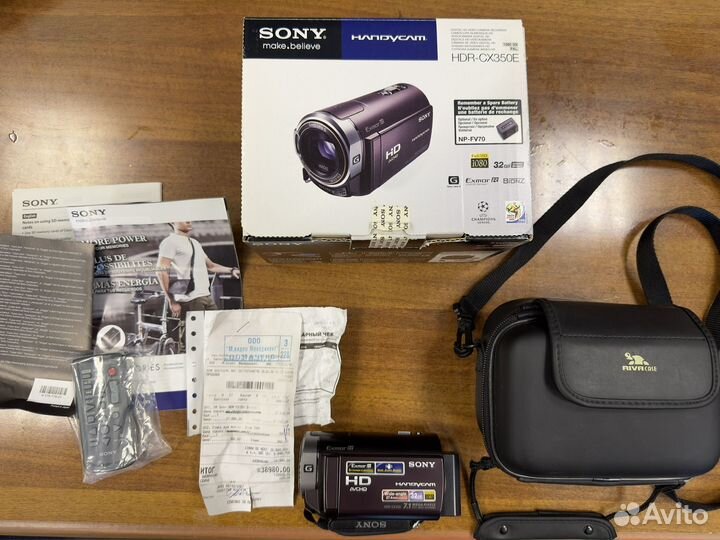 Видеокамера sony