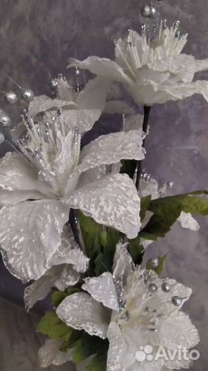 Букет искусственных цветов, интерьерный букет