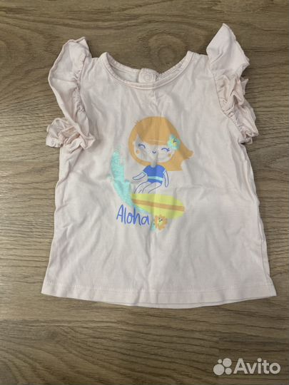 Пакет одежды на девочку 62-68