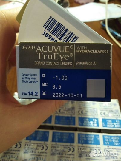 Контактные линзы acuvue trueye
