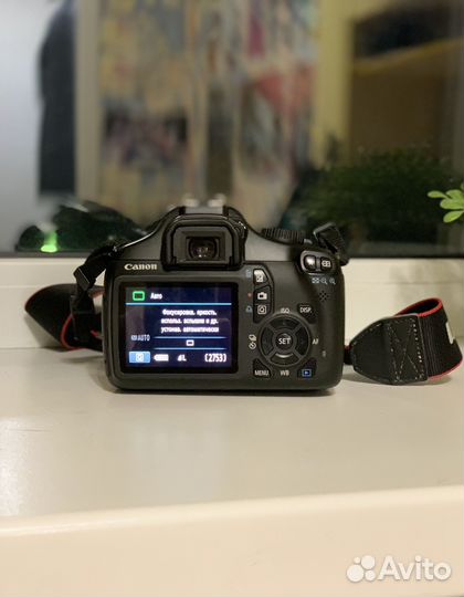 Зеркальный фотоаппарат canon eos 1100d