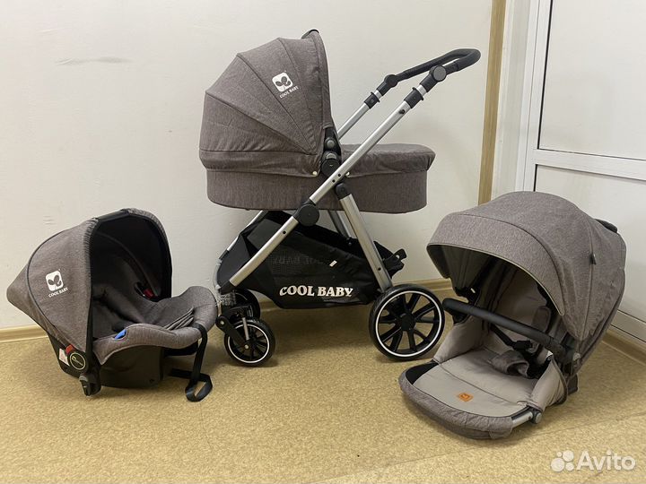 Новая модульная коляска 3в1 в наличии