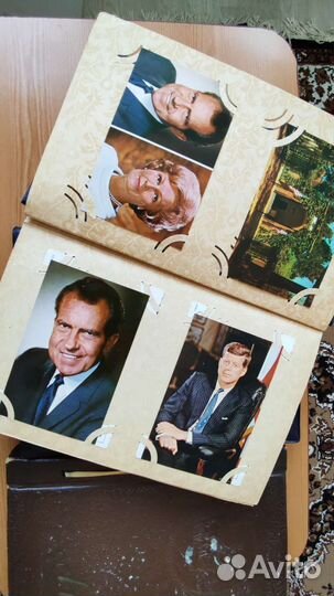 Старые альбомы открытки 70-80х США Англия Европа