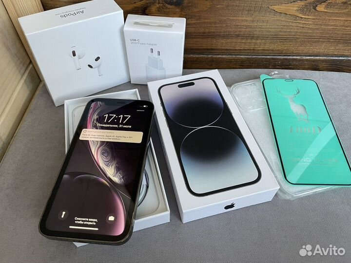 iPhone 14 Pro(внутри Xr) 128Gb Black