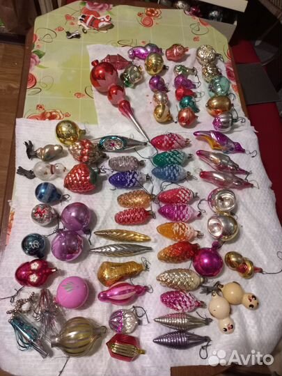 Елочные игрушки СССР