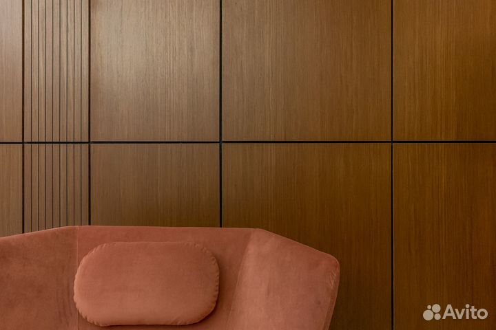 Шпонированные панели монтаж «под ключ»