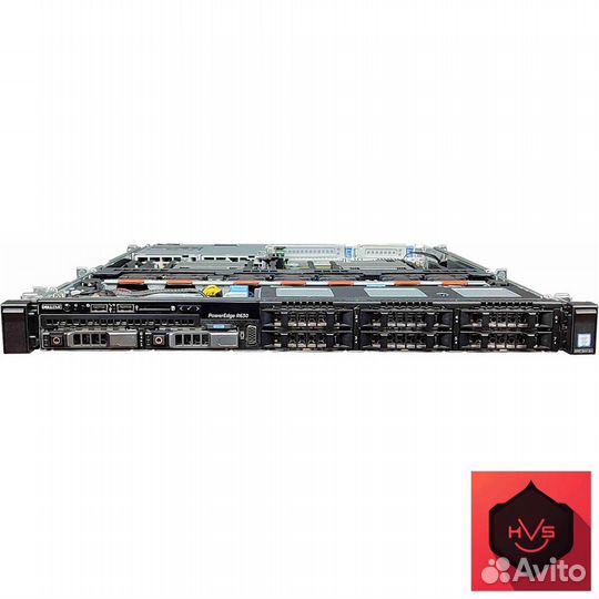 Сервер dell R630 8SFF Perc S130 2xE5-2690v4 64GB