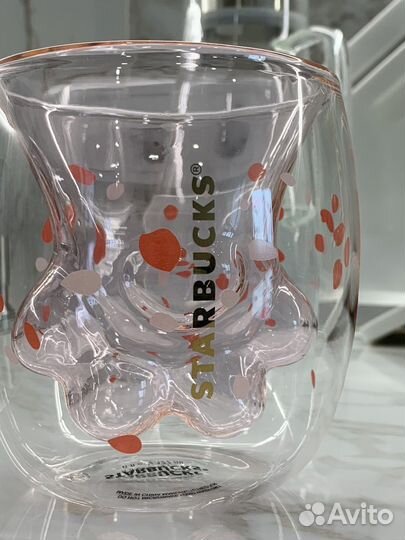 Кружка Starbucks кошачья лапка