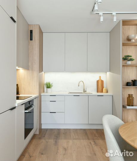 Кухня в потолок по вашим размерам