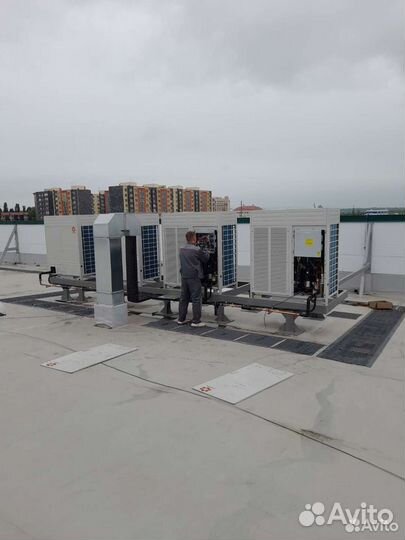 Монтаж кондиционеров VrV, ккб