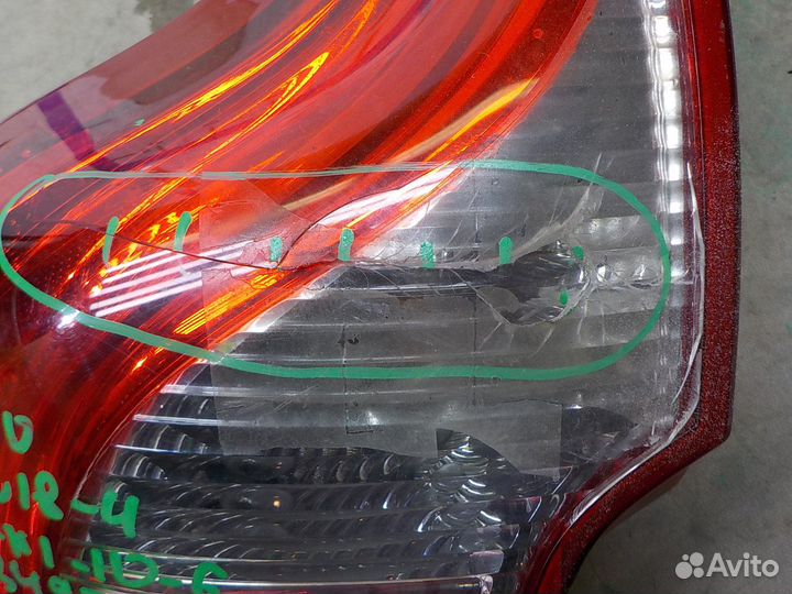 Фонарь задний левый Volvo XC60 2008