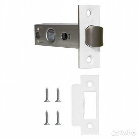 Защелка межкомнатная fuaro F12-45-25 WH белый