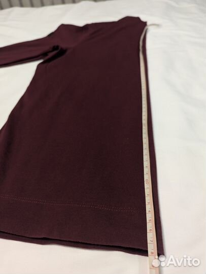 Лонгслив falke бордовый 100% хлопок, М
