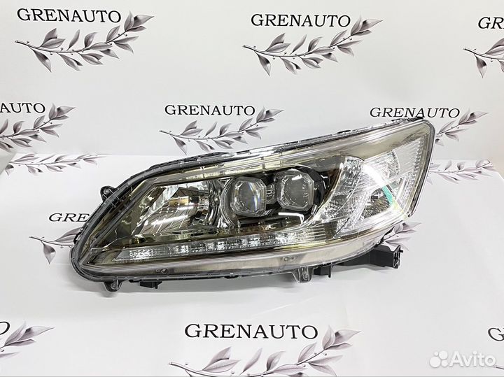 Фара левая Led диодная аналог Honda Accord 9 13-16