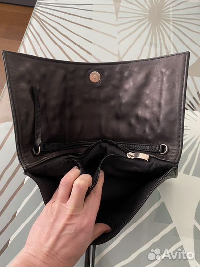 Женский кожаный клатч