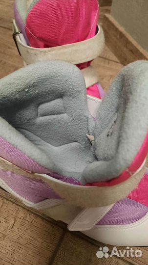 Лыжи беговые и ботинки 160 см