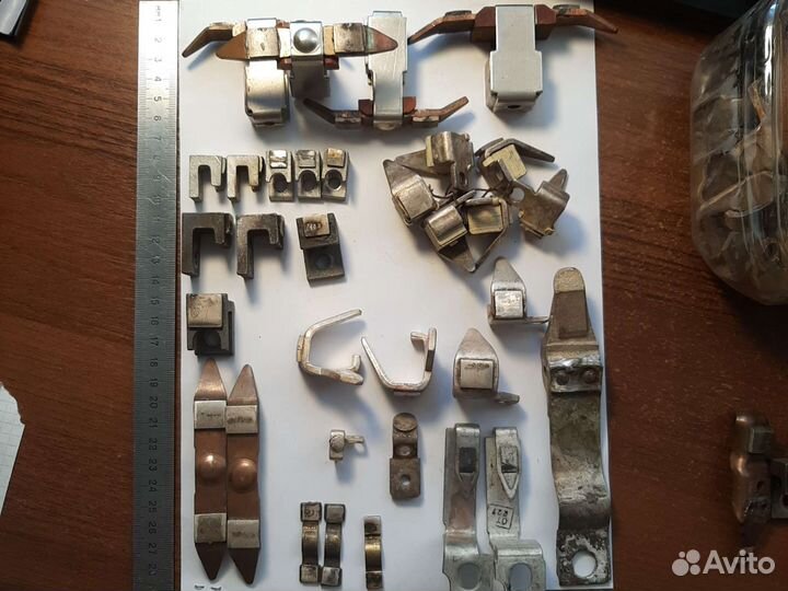 Контакты серебряные для пускателей и автоматов