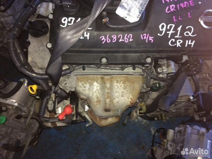 Двигатель Nissan Note 1.4