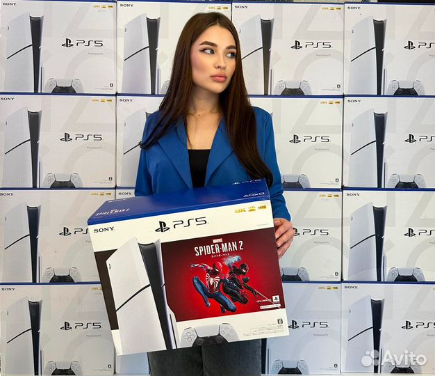 Sony Playstation 5 Slim + 1000 Игр + Гарантия год