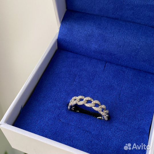 Серебряное кольцо sunlight