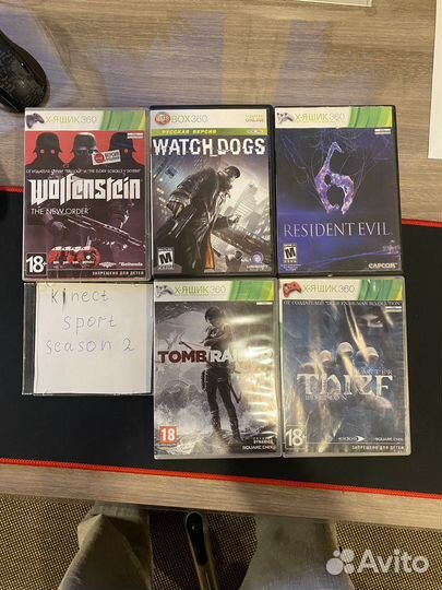 Игры - диски для xbox 360