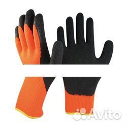 Перчатки 10 кл. акриловые утепленные