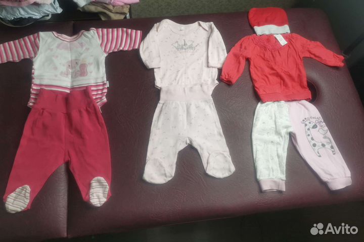 Огромный пакет вещей для девочки