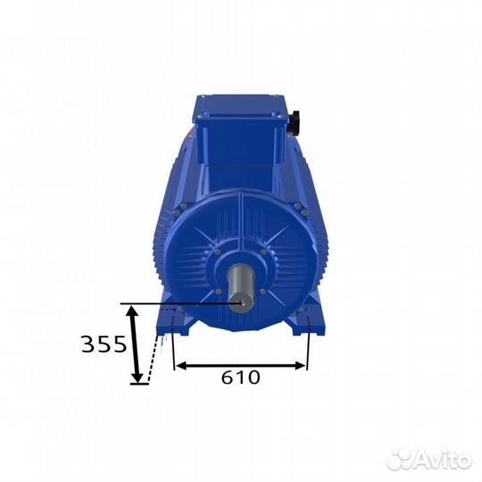 Электродвигатель аир 355М8 (160кВт/750об.мин)