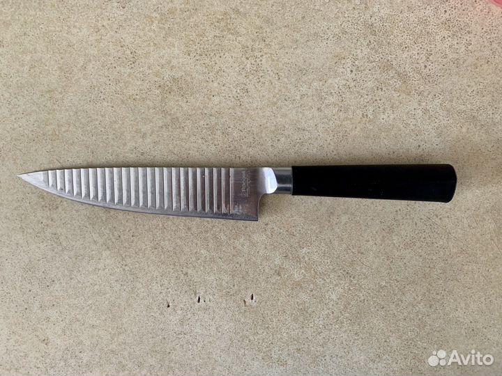 Нож поварской Rondell Flamberg