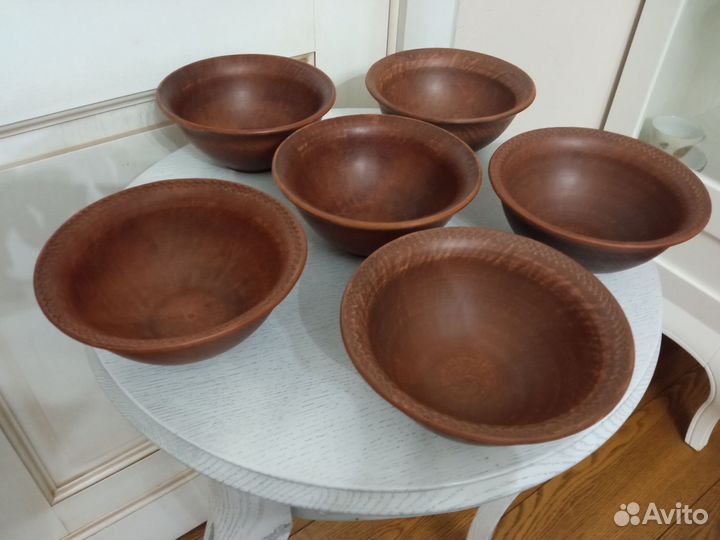 Глиняные тарелки