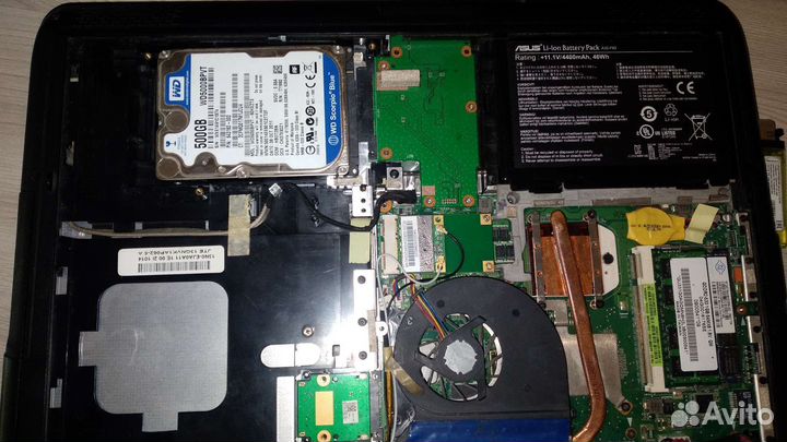 Asus k50ab неисправный