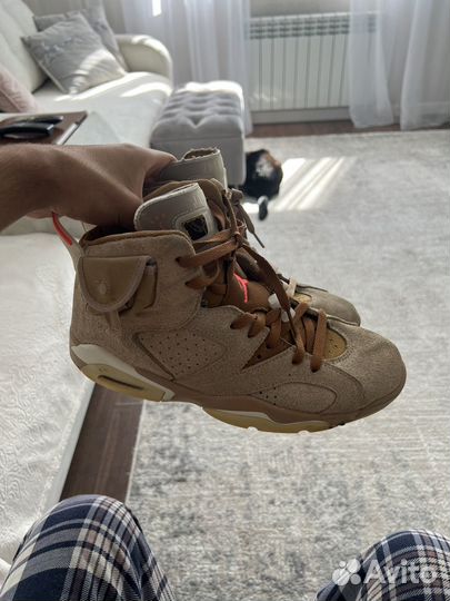 Nike air Jordan 6 travis scott British Khaki