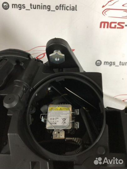 Рестайлинг фары на Mercedes w204 c-class