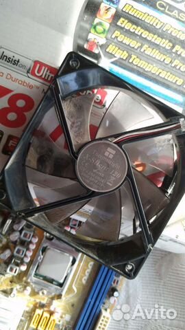 Материнская плата с процессором