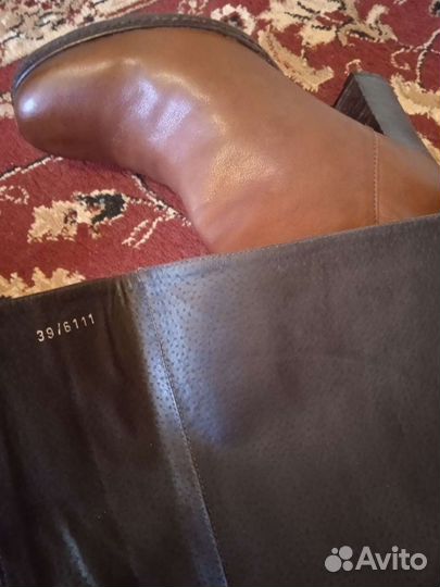 Сапоги натур кожа Новые