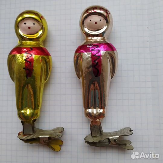 Елочные игрушки СССР